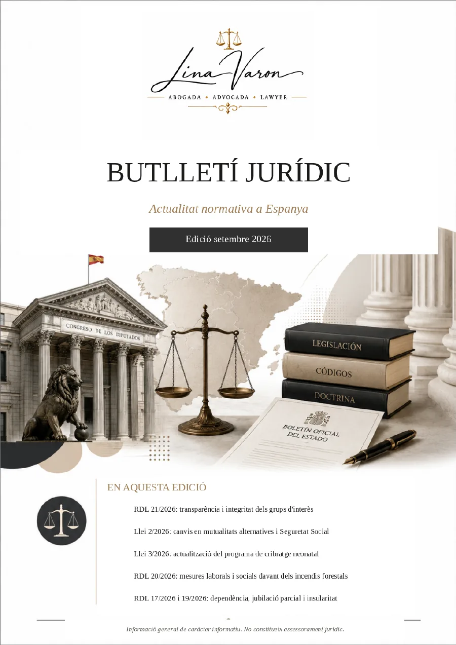 Legal Bulletin September 2026