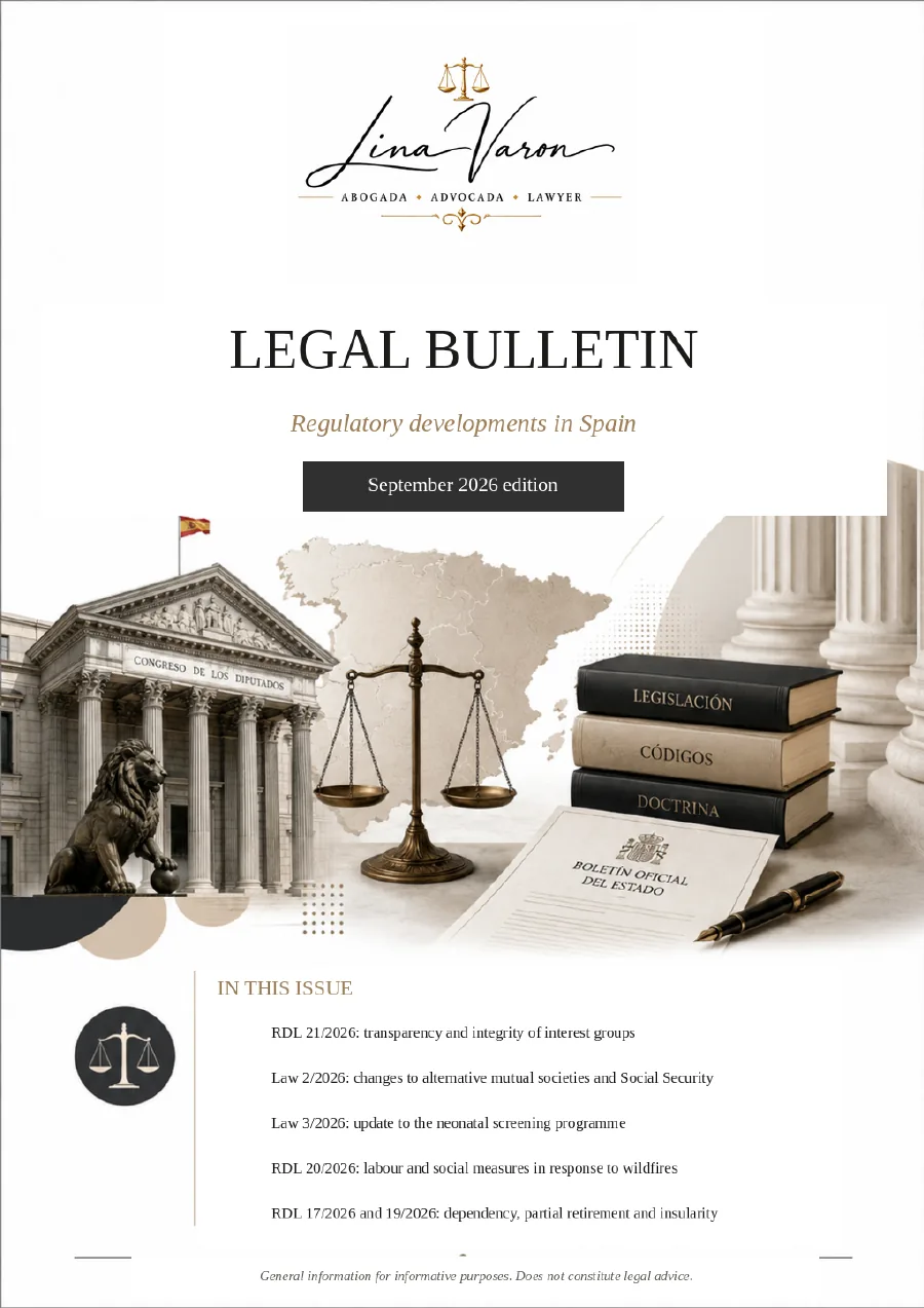 Legal Bulletin September 2026